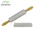 Atacado New White Natural Marble Rolling Pin